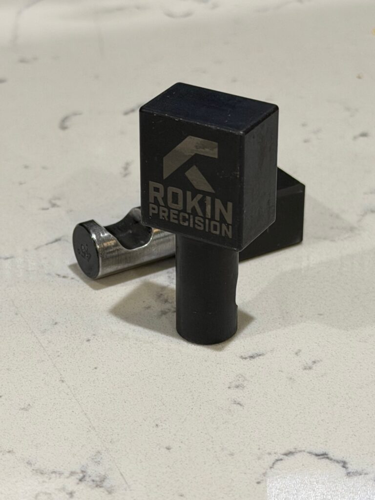 Rokin Precision 35 degree locking block for the Grand Power Stribog, black oxide finish